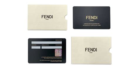 fake fendi jewelry|fendi authenticity card.